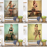 Сексуальный постер, украшение для кровати, гобелен, популярно в интернете