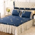 Khăn trải giường bằng vải bông phủ giường đơn