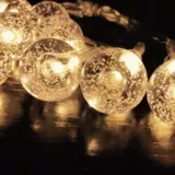 Bubble Ball светодиодный фонарь световой пульт дистанционного шарика светло -светильник хрустальный шарик струны фестиваль фестиваль световой струна батарея USB