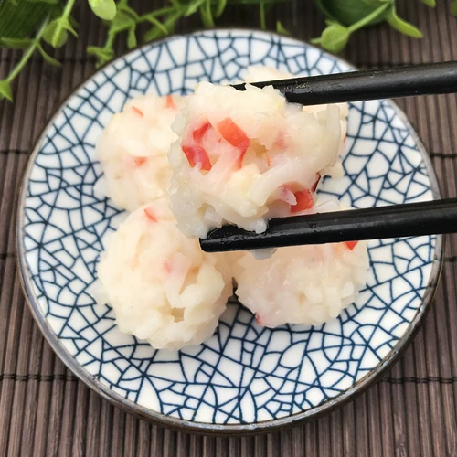 Guiguan Shrimp Fall Doujiao Hot Pot Ингредиенты, шарики из креветок, пряные пермоны, кипение, Цзянсу, Чжэцзян, Шанхай и Аньхой 1 Пост пакета