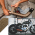 Vải cách nhiệt Harley sửa đổi xả đầu máy xe máy ống xả chống bỏng vải UNIVER PIPE chính hãng Ống xả xe máy