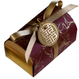 密语森林 Ящик для перми и красные конфеты Новая китайская ретро свадебная труба конфеты минималистская свадебная конфеты конфеты