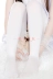 Sakura Mo * Nhật Bản màu trắng tinh khiết cosplay nhung pantyhose mùa xuân và mùa hè 80D không thấm nước thịt xà cạp