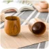 Trang chủ ly trà gỗ Nhật Bản cách ly ly gỗ công suất lớn ly gỗ sáng tạo ly gỗ rắn - Tách