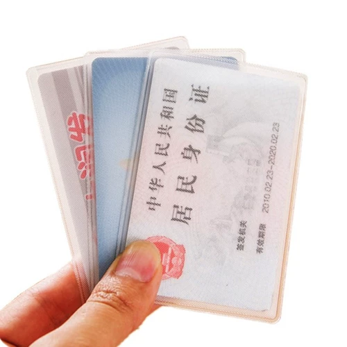 Антимагнитный прозрачный защитный чехол, матовый комплект, чехол для проездного и картхолдер