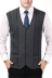 Mùa xuân nam cardigan len V-Cổ vest trung niên phù hợp với đan vest ấm len vest vest áo len nam trung niên Dệt kim Vest