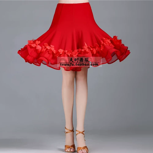 Трехмерные цветочные цветы Gittaba Aquarius Dance Three Step Step Plaza Dance Dance Новые танцевальные танце