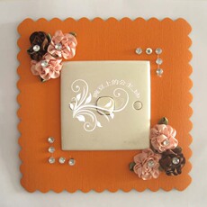 Декор для выключателя Новая кожа кассеты