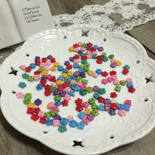 Candy Color Alien Buttons Toy Accessories Diy Doll Bjd SD Mini Mini -Mini [полная бесплатная доставка]