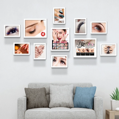 Постер для маникюра, настенная фоторамка для ресниц