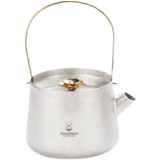 Дорожный чай для путешествий, заварочный чайник для домашнего использования, металлический чайный сервиз