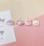 Милые мультяшные аксессуары с животными, подвеска ручной работы, свежая ручка, «сделай сам», популярно в интернете