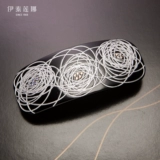 Тысячи домашних животных любят затылок, папку с хвостовым хвостом волос, тарелка с зажимом для волос, ощущение высокого уровня Iteana большая среда