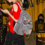 Рюкзак, сумка через плечо, ранец для путешествий, 2019, с вышивкой, в корейском стиле