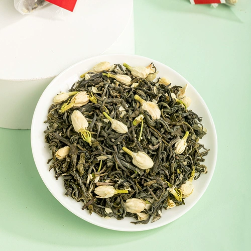Жасминовый чай с зеленым чаем с жасмином, чай с молоком, сырье для косметических средств, 500г