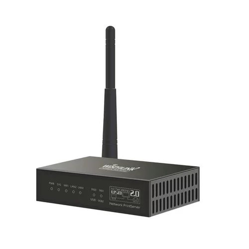 Wisiyilink Двойной USB -порт беспроводной сервер Wi -Fi -принтеров Внешний сеть мобильный телефон удаленная печать