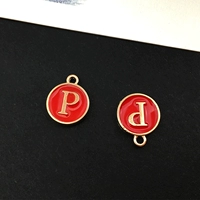 Красный, буква P