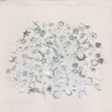 Смешанный набор материалов, серебряная подвеска, серьги, аксессуар для волос, 100 шт, Aliexpress, ebay, «сделай сам»