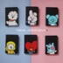 Hàn Quốc BT21 đi du lịch nước ngoài chủ hộ chiếu phim hoạt hình nhóm vị thành niên chống nước ID thẻ pu gói vé clip vỏ bọc hộ chiếu Túi thông tin xác thực