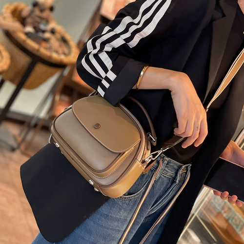 Модная сумка через плечо, брендовая сумка на одно плечо, небольшая сумка, из натуральной кожи, коллекция 2023, премиум класс