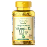 Оригинальный импортный VD витамин D3 витамин D мягкие капсулы для взрослых кальций 5000iu 200