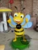 Phim hoạt hình điêu khắc ong thủy tinh Màu vàng mật ong sơn mô hình Trung tâm mua sắm cửa hàng đồ nội thất - Nội thất thành phố