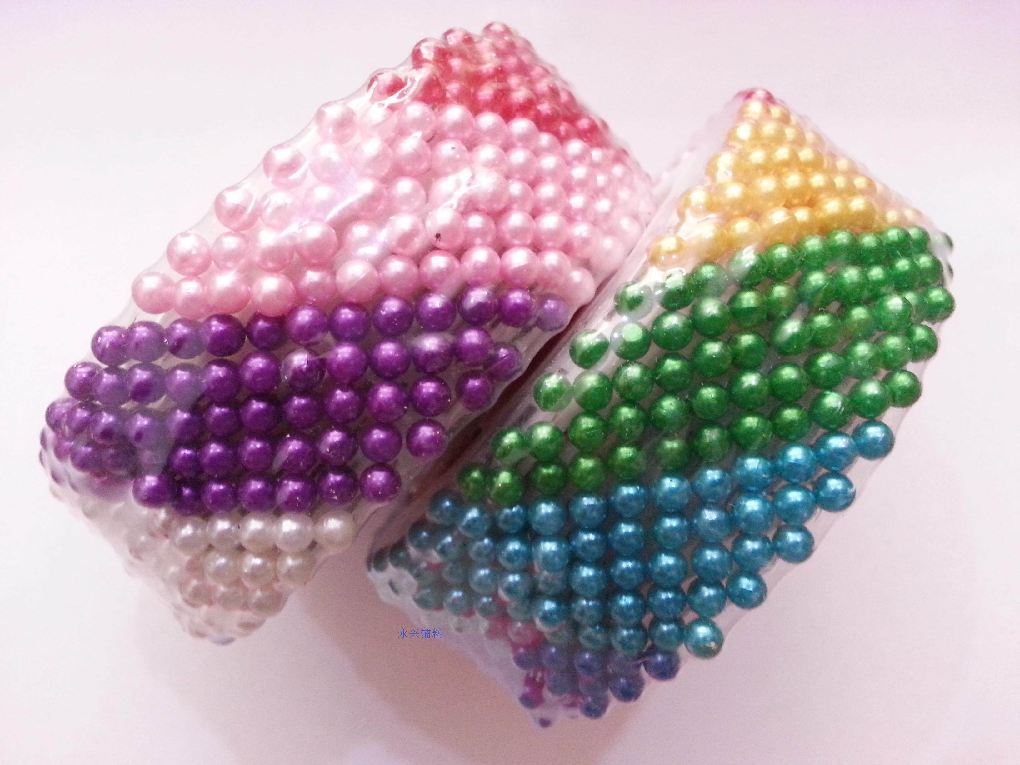 Оригинальная высококачественная большая круглая игла для бисера белого цвета для декоративного шитья бисером