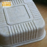 Работники Na Doudou na doudou Ферментированная коробка бамбуковая волокна рисовая оболочка волоконно -оптоволоконной коробки 12 ограничены участниками для покупки