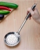 Nấu ăn xẻng đầy đủ thìa đặt thép không gỉ dày dài xử lý giá nấu bếp spoon lớn chao Phòng bếp
