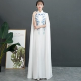 Ципао, классическое вечернее платье, костюм, длинная юбка, 2023