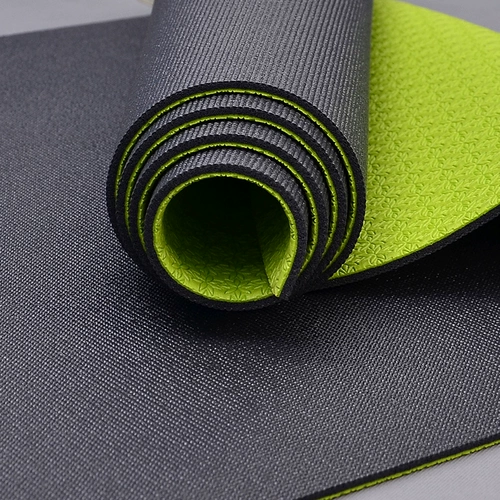 Йога прокладки и широкие анти -слабые черные безумие Home Yoga Men T25 Sports Fitness Cushion Micro Defect