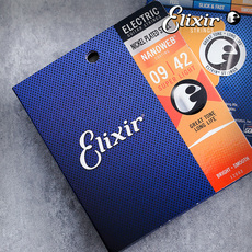 Струны для электрогитары эликсир polyweb/nanoweb струны