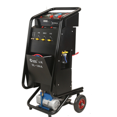 Инструмент для ремонта электрики 厂家直销山利冷媒回收加注机l180a带电子秤 汽车空调冷媒机