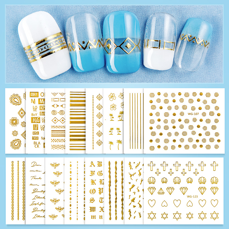 Accessoire manucure - Autocollants pour ongles - Ref 3439073 Image 1