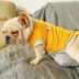 Chó chiến đấu quần áo Bago Yingdou Keji chó béo độc quyền áo cổ tròn mùa xuân và mùa hè mới gói thoải mái và thoáng khí - Quần áo & phụ kiện thú cưng Quần áo & phụ kiện thú cưng