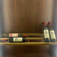 Подставка для вина 铝合金红酒瓶酒格金属层板斜放酒瓶架led装饰酒瓶板发光酒瓶层板