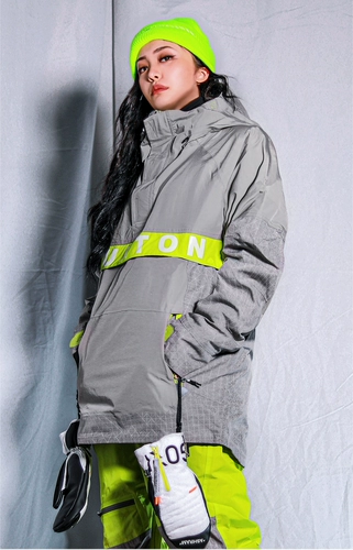 Burton, лыжный белый лыжный костюм, сноубординг