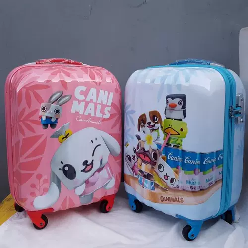 Детский чемодан, мультяшная коробка, 18 дюймов, Дональд Дак