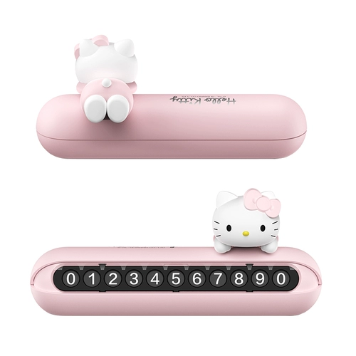 Hello kitty, парковочная стойка, электромобиль, трехмерный телефон для автомобиля, в 3d формате