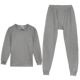 CMR16/07 Три -слойный теплый хлопок Deep Grey Grey