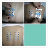 Новый продукт Водонепроницаемые пятна проверяя обнаружение основной комнаты. Пятнистая кожа, чтобы проверить аллергическую косметическую краситель для волос (кремовый)