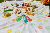 INS Школьный пикник пригородов путешествовать на весенний тур одноразовый пластиковая табличная подушка с подушкой толстой платформы на открытом воздухе