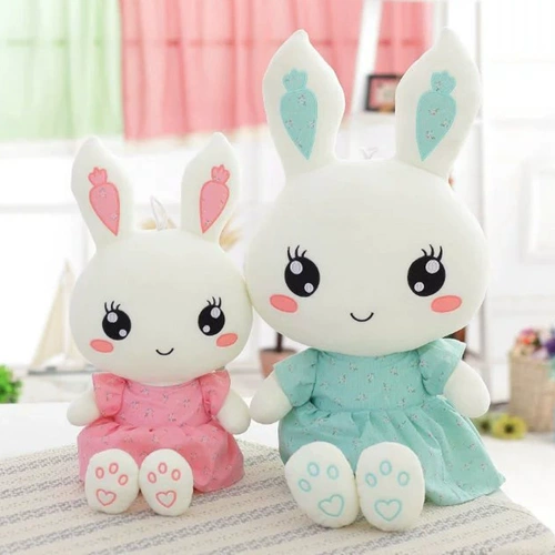 Плюшевый милый кролик, тряпичная кукла для сна