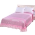 Bedspread giường váy một mảnh 1.5m1.8m2.0m ​​giường đỏ Simmons tay áo bảo vệ đặc biệt ren công chúa gió lễ hội - Trang bị tấm