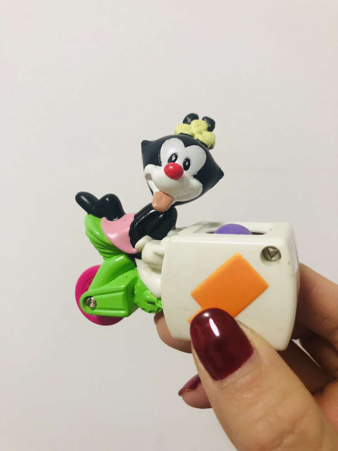 [1994 год McDonald Animaniacs антикварная игрушка карнавал Yakko Dot]