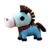 Zodiac Horse Bức tượng dễ thương Pony Doll Plush Toy Doll Puppet Girl Sinh nhật Năm mới Quà tặng Giáng sinh - Đồ chơi mềm cửa hàng gấu bông Đồ chơi mềm