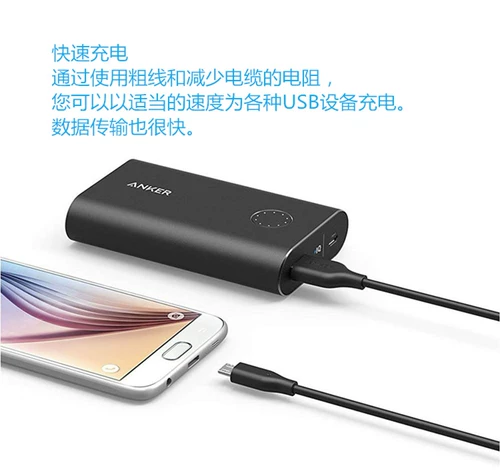 Япония приобретает Anker Powerline Micro USB Data/Android Data/Зарядка/Линия электропередачи подлинно