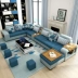 Đơn giản vải sofa kích thước căn hộ phòng khách toàn bộ đa người sofa vải kết hợp 996 #