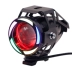 Xe điện đèn off-road xe máy bên ngoài led sửa đổi siêu sáng chói spotlight 12 V laser pháo ánh sáng nhấp nháy ánh sáng phụ trợ