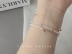 Thiết kế TYUSHA Natural Millet Ngọc trai nước ngọt Bracelet 14K vàng kim cương ngọc trai ngọt Bracelet Vòng đeo tay Clasp